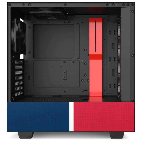 MLB Boston Red Sox Split NZXT H510 Compact ATX Mid-Tower Case Skin