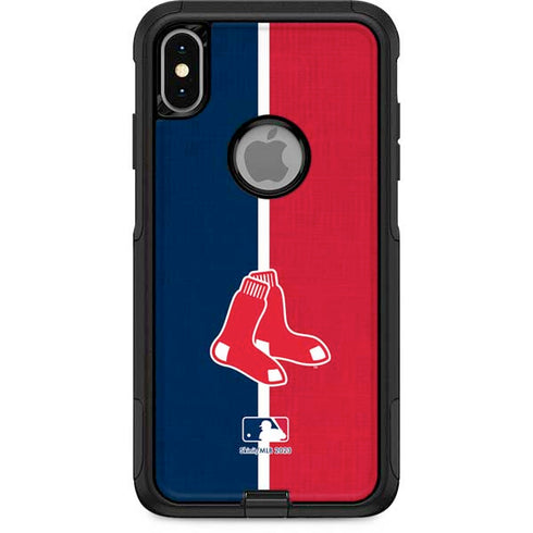 MLB Boston Red Sox Split Otterbox Commuter iPhone Skin