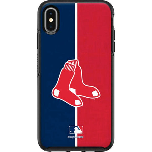 MLB Boston Red Sox Split Otterbox Symmetry iPhone Skin