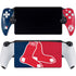 MLB Boston Red Sox Split PlayStation Portal Remote Player Skin