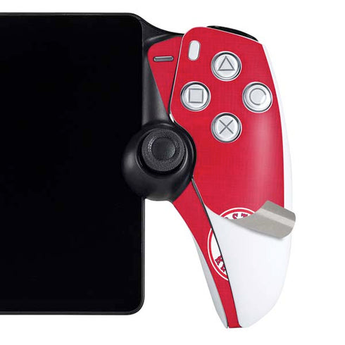 MLB Boston Red Sox Split PlayStation Portal Remote Player Skin