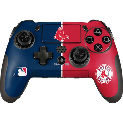 MLB Boston Red Sox Split PlayStation Scuf Vantage 2 Controller Skin
