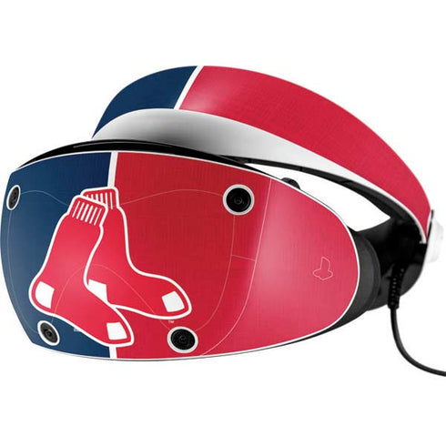 MLB Boston Red Sox Split PlayStation VR2 Skin
