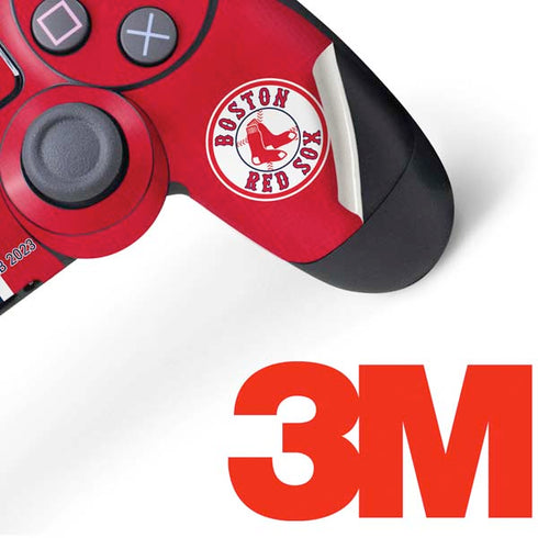 MLB Boston Red Sox Split PS4 Controller Skin