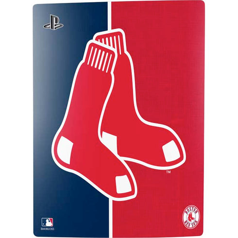 MLB Boston Red Sox Split PS5 Console Skin