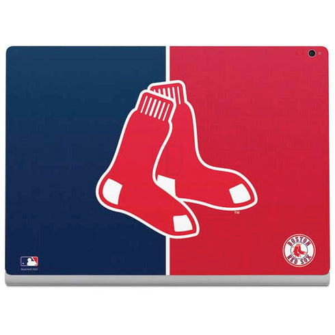 MLB Boston Red Sox Split Surface Book 2 15in Skin