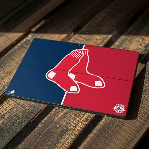 MLB Boston Red Sox Split Surface Pro 7 Skin