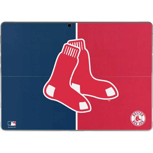 MLB Boston Red Sox Split Surface Pro 9 Skin
