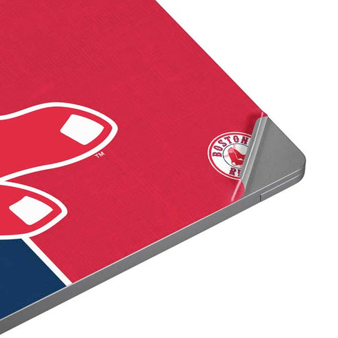 MLB Boston Red Sox Split Universal Laptop 15in (12.2 x 8.8in) Skin