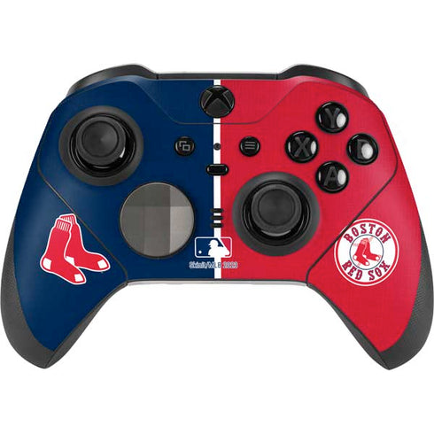 MLB Boston Red Sox Split Xbox Elite Wireless Controller Series 2 Skin