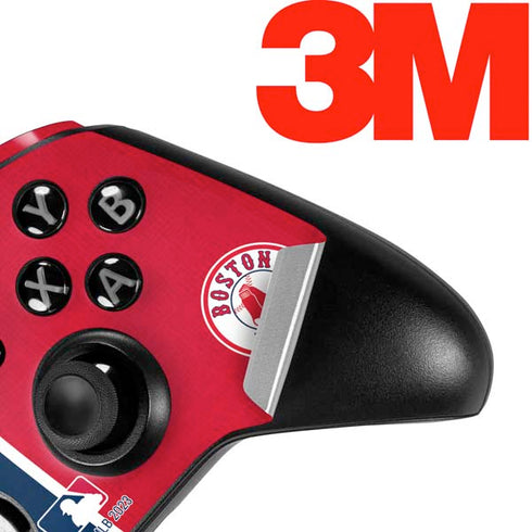 MLB Boston Red Sox Split Xbox One Elite Controller Skin
