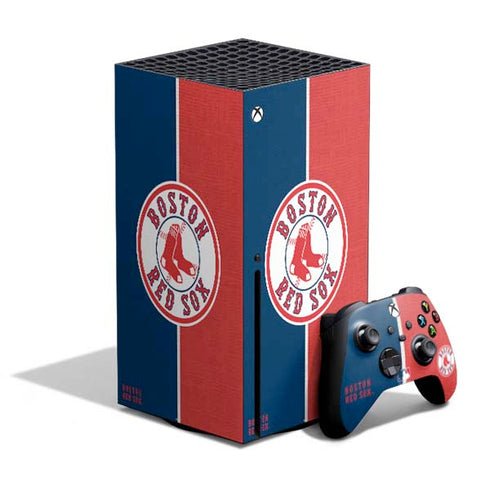 MLB Boston Red Sox Split Xbox Series X Bundle Skin