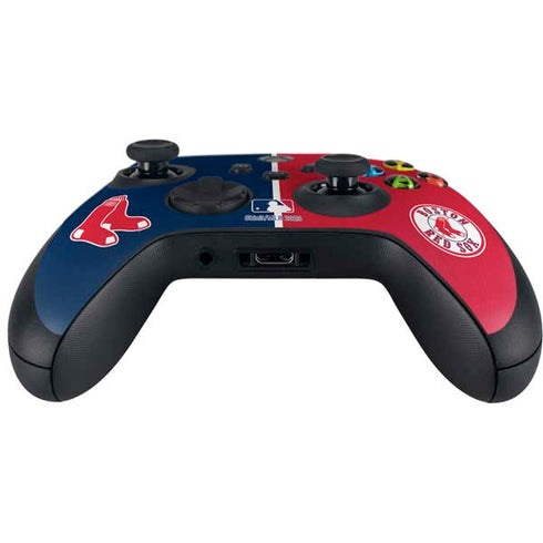 MLB Boston Red Sox Split Xbox Series X Controller Skin
