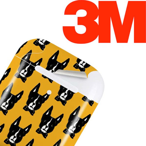 Bouffants and Broken Hearts Boston Terrier Apple AirPods 2 Skin