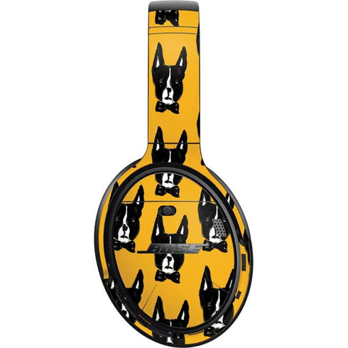 Bouffants and Broken Hearts Boston Terrier Bose QuietComfort 35 II Headphones Skin