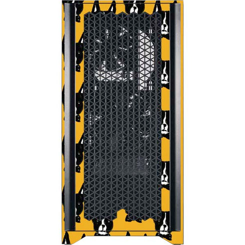Bouffants and Broken Hearts Boston Terrier Corsair 4000D Tempered Glass Mid-Tower ATX Case Skin