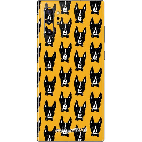 Bouffants and Broken Hearts Boston Terrier Galaxy Note 10 Plus Skin
