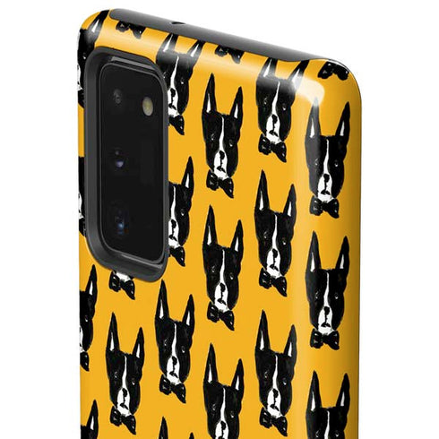 Bouffants and Broken Hearts Boston Terrier Galaxy Note20 5G Pro Case