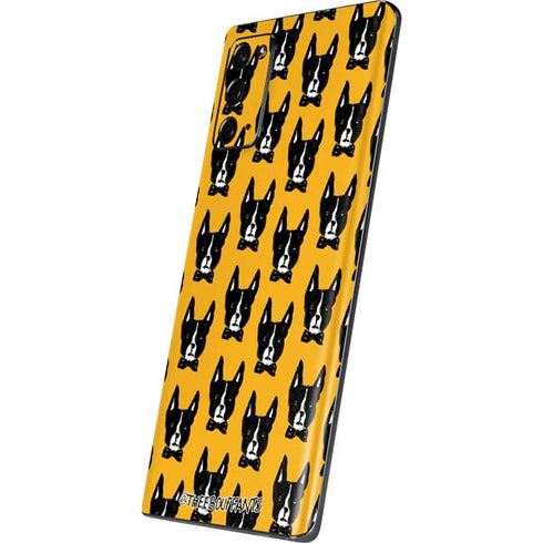 Bouffants and Broken Hearts Boston Terrier Galaxy Note20 5G Skin