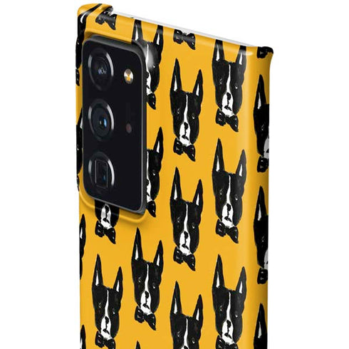Bouffants and Broken Hearts Boston Terrier Galaxy Note20 Ultra 5G Lite Case