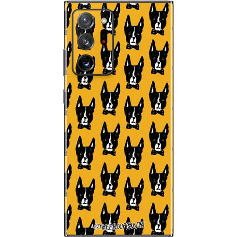 Bouffants and Broken Hearts Boston Terrier Galaxy Note20 Ultra 5G Skin