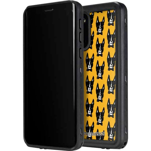 Bouffants and Broken Hearts Boston Terrier Galaxy S20 Plus Waterproof Case