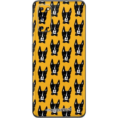 Bouffants and Broken Hearts Boston Terrier Galaxy S20 Skin