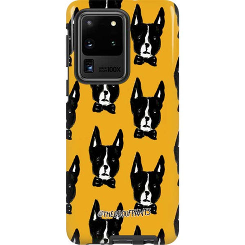 Bouffants and Broken Hearts Boston Terrier Galaxy S20 Ultra 5G Pro Case