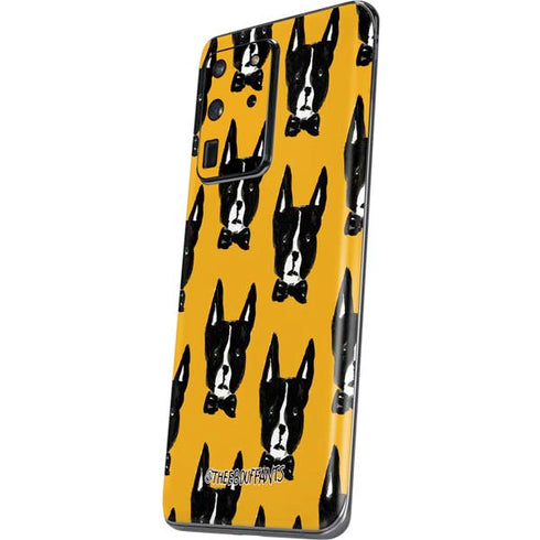 Bouffants and Broken Hearts Boston Terrier Galaxy S20 Ultra 5G Skin