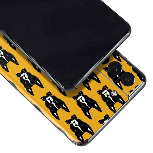 Bouffants and Broken Hearts Boston Terrier Galaxy S21 5G Skin