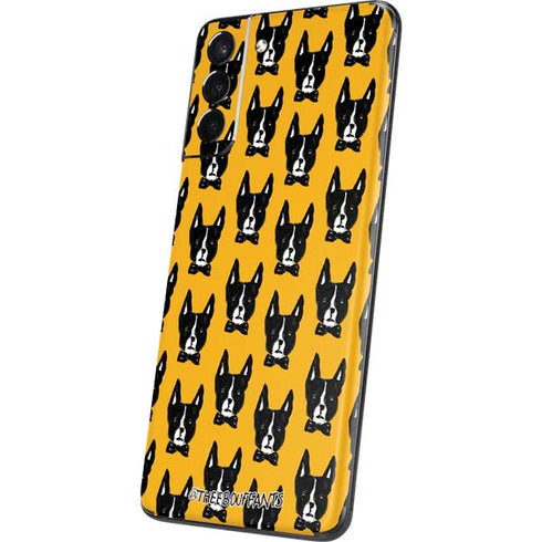 Bouffants and Broken Hearts Boston Terrier Galaxy S21 Plus 5G Skin