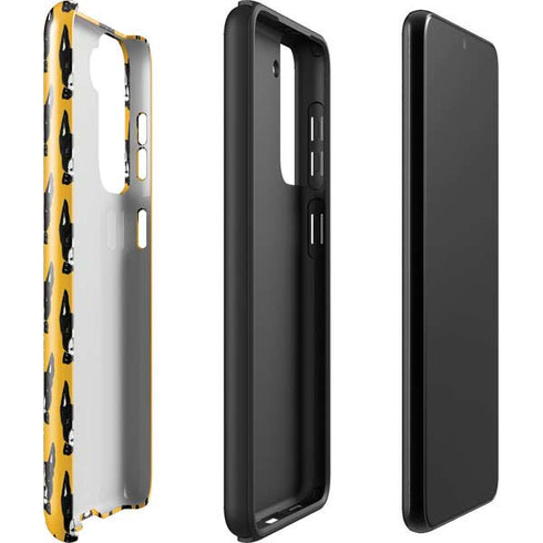 Bouffants and Broken Hearts Boston Terrier Galaxy S22 Plus Pro Case