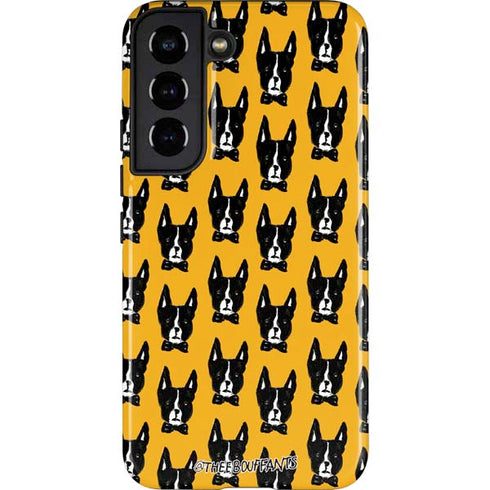 Bouffants and Broken Hearts Boston Terrier Galaxy S22 Pro Case