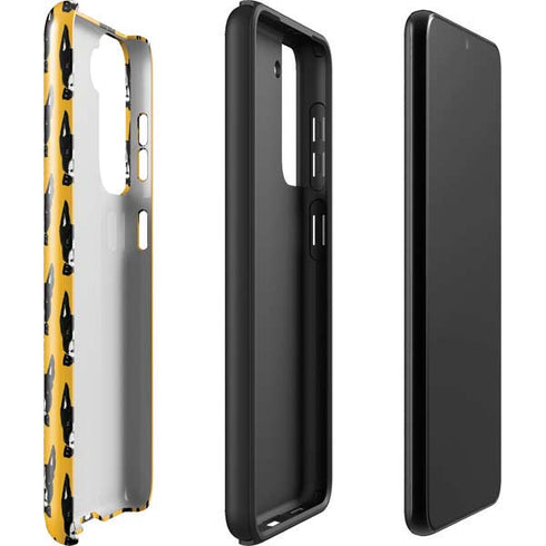 Bouffants and Broken Hearts Boston Terrier Galaxy S22 Pro Case