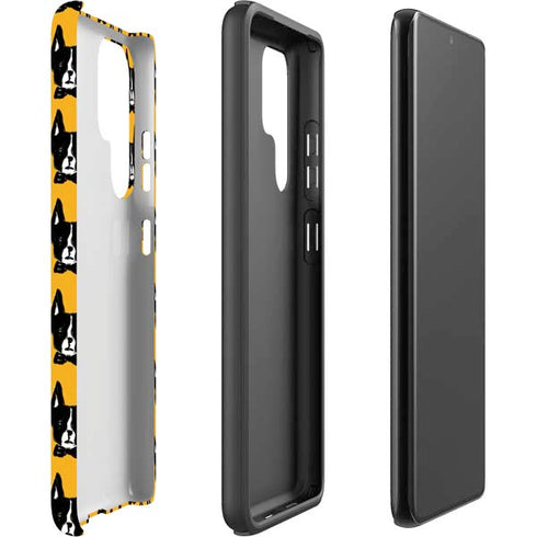 Bouffants and Broken Hearts Boston Terrier Galaxy S22 Ultra Pro Case