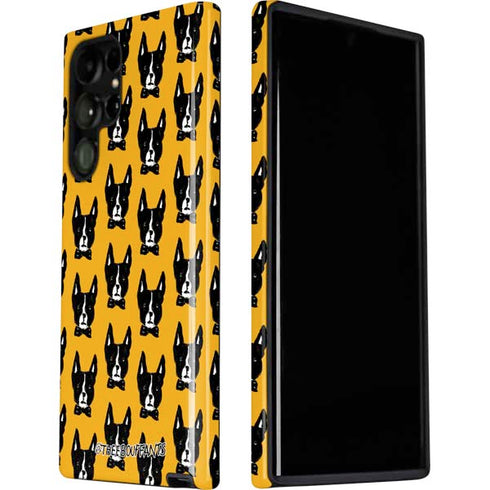 Bouffants and Broken Hearts Boston Terrier Galaxy S22 Ultra Pro Case