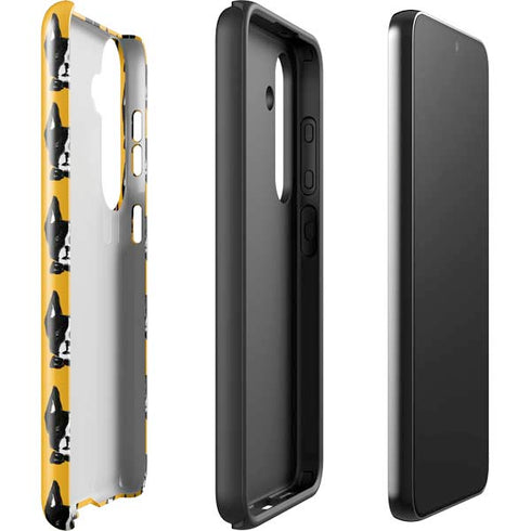 Bouffants and Broken Hearts Boston Terrier Galaxy S24 Impact Case