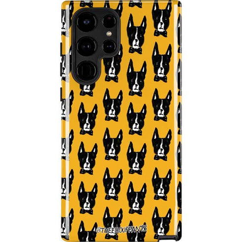 Bouffants and Broken Hearts Boston Terrier Galaxy S24 Ultra Impact Case