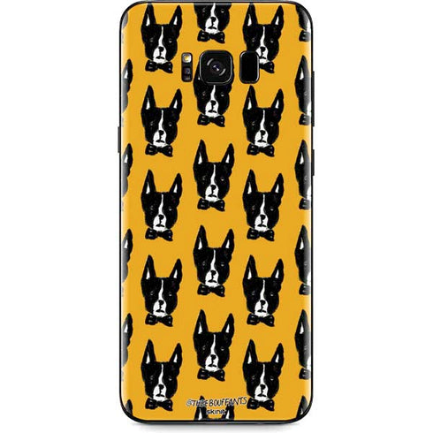 Bouffants and Broken Hearts Boston Terrier Galaxy S8 Plus Skin