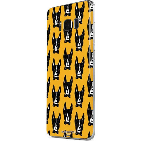 Bouffants and Broken Hearts Boston Terrier Galaxy S8 Plus Skin