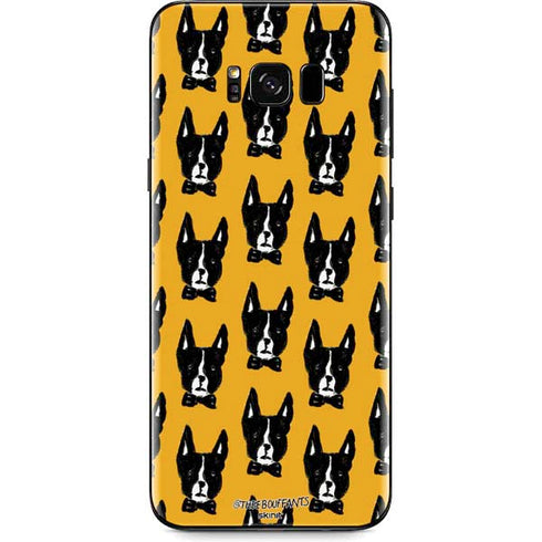Bouffants and Broken Hearts Boston Terrier Galaxy S8 Skin