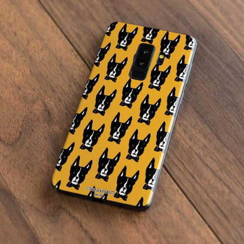 Bouffants and Broken Hearts Boston Terrier Galaxy S9 Plus Skin
