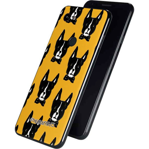 Bouffants and Broken Hearts Boston Terrier Google Pixel 3a Skin