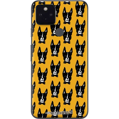 Bouffants and Broken Hearts Boston Terrier Google Pixel 4a 5G Skin