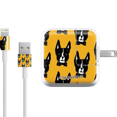 Bouffants and Broken Hearts Boston Terrier iPad Charger (10W USB) Skin