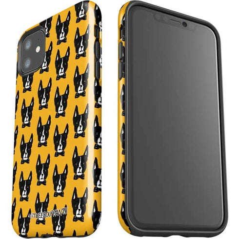 Bouffants and Broken Hearts Boston Terrier iPhone 11 Impact Case