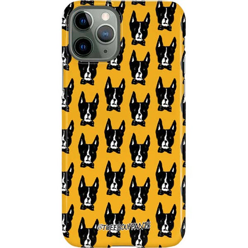 Bouffants and Broken Hearts Boston Terrier iPhone 11 Pro Lite Case
