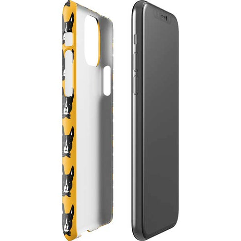 Bouffants and Broken Hearts Boston Terrier iPhone 11 Pro Lite Case