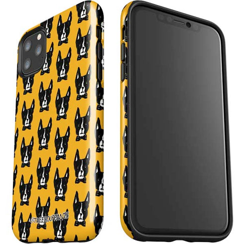 Bouffants and Broken Hearts Boston Terrier iPhone 11 Pro Max Impact Case
