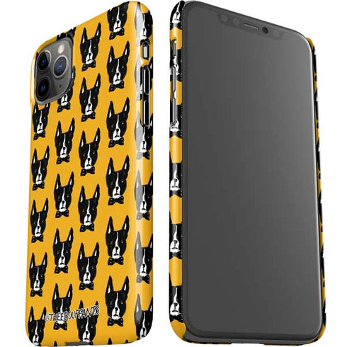 Bouffants and Broken Hearts Boston Terrier iPhone 11 Pro Max Lite Case